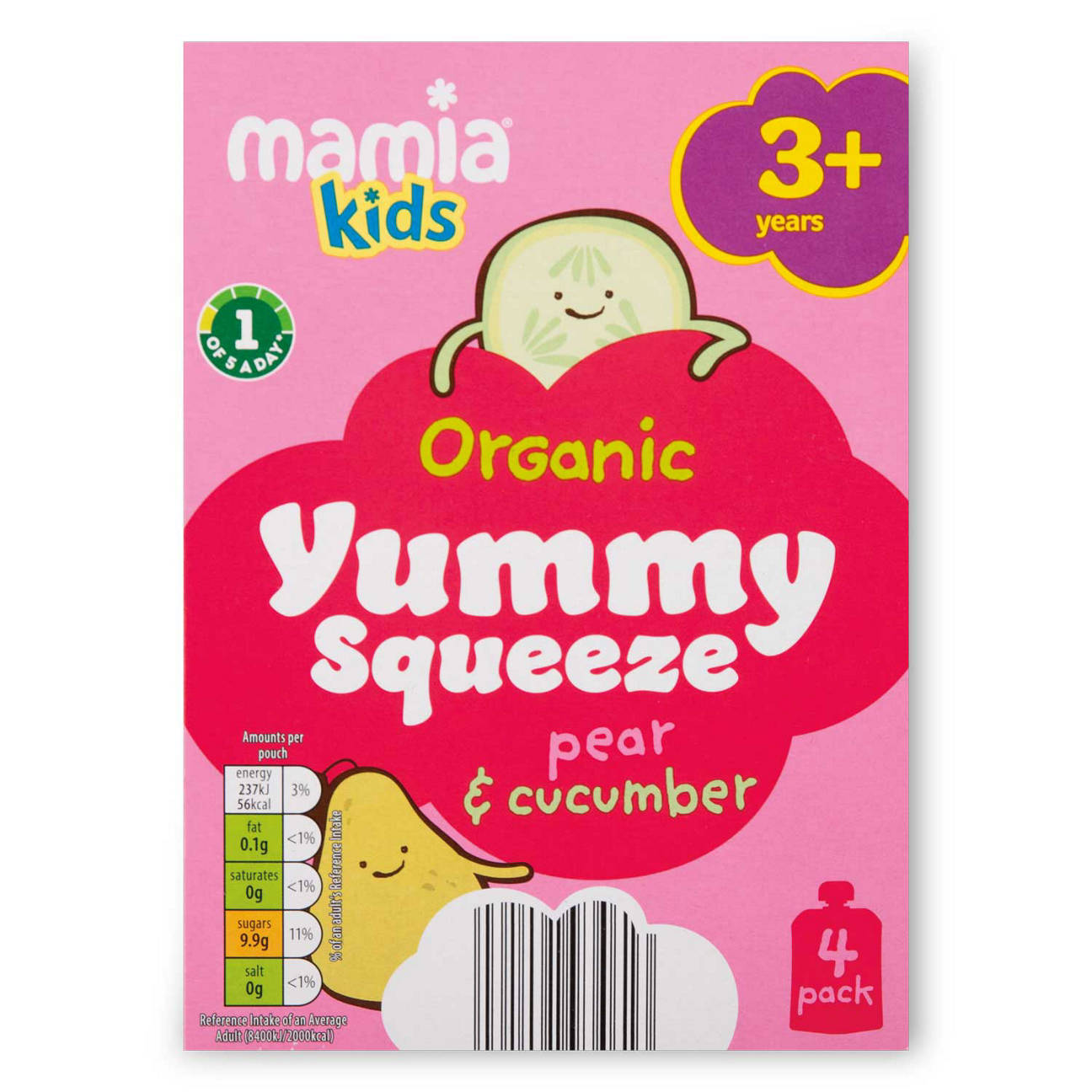 Squishy Snacks Pear  Cucumber